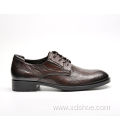 Wild wrikled leather dress shoe